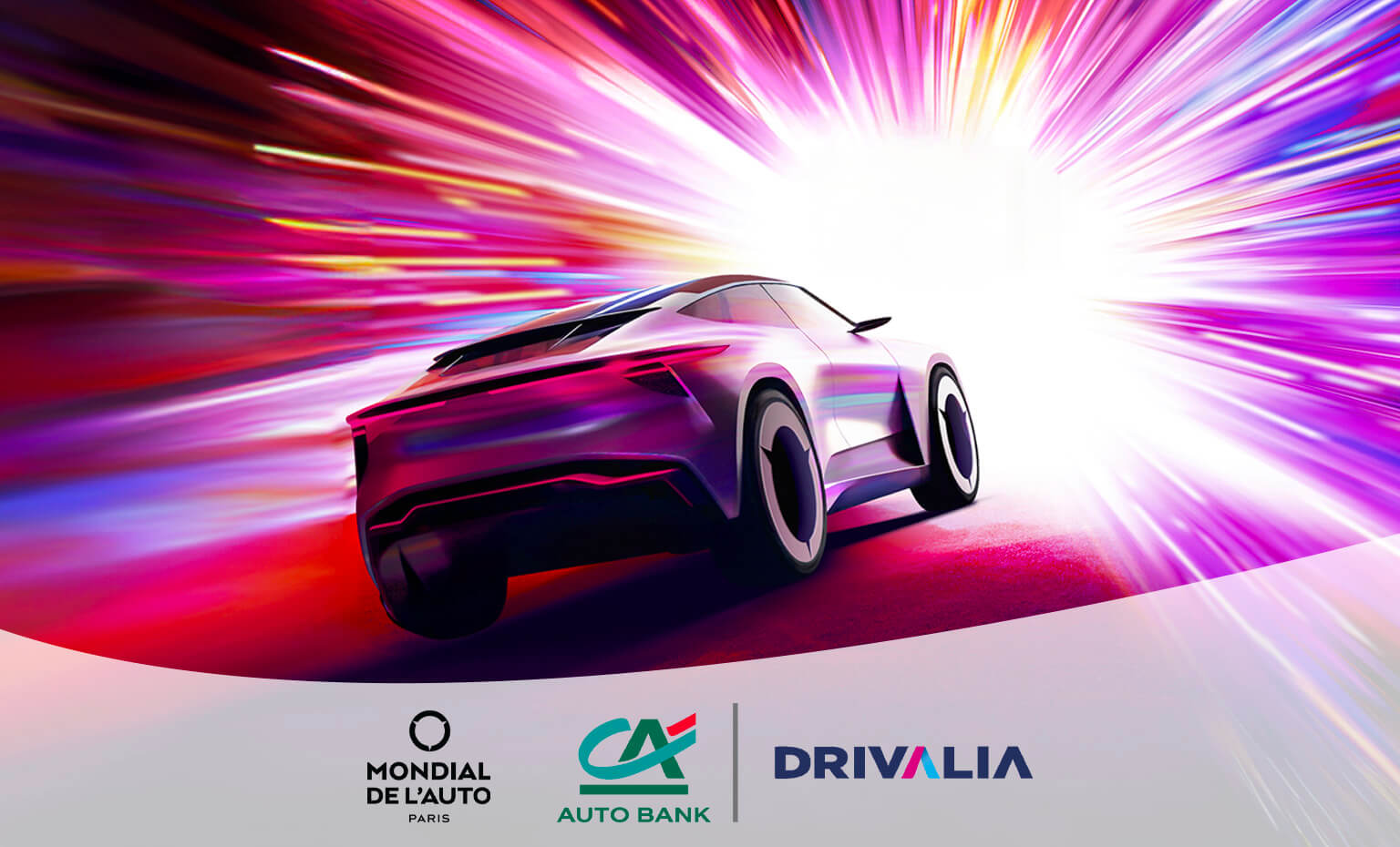 Paris Motor Show Crédit Agricole Auto Bank and Drivaliatogether for